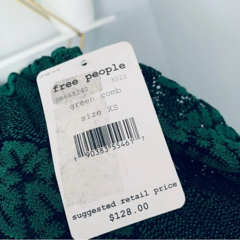 NWT! FREE PEOPLE • Simone Mock Neck Lace Dress • XS • Retail $128 - Image 7