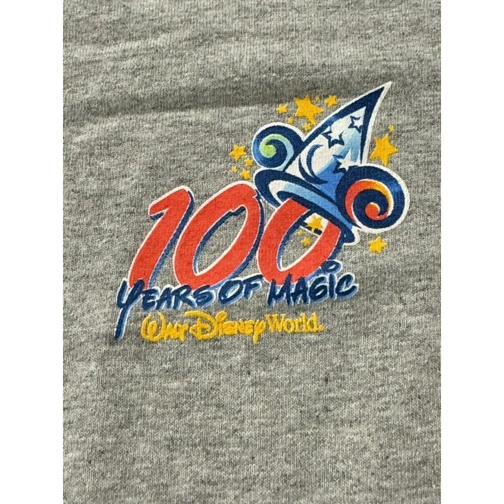 Vintage 2001 Walt Disney World 100 Years Of Magic T Shirt Fantasia Sz XL Cartoon - Image 4