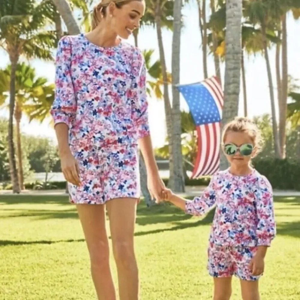 NEW Lilly Pulitzer Kylar Knit Resort White Party Like A Lobstar Short - Image 7