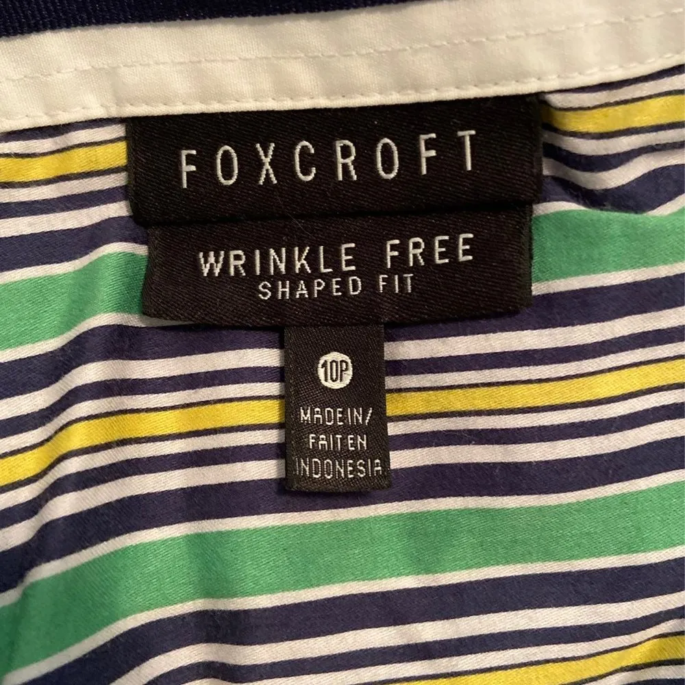 Foxcroft Button Up Flip Cuff Blouse - Image 5