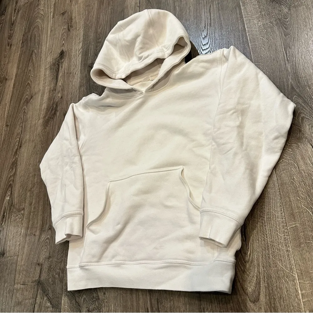 Lululemon Women’s All Yours Hoodie White Fleece Cozy Size S Soft Fleece Comfy - Image 4