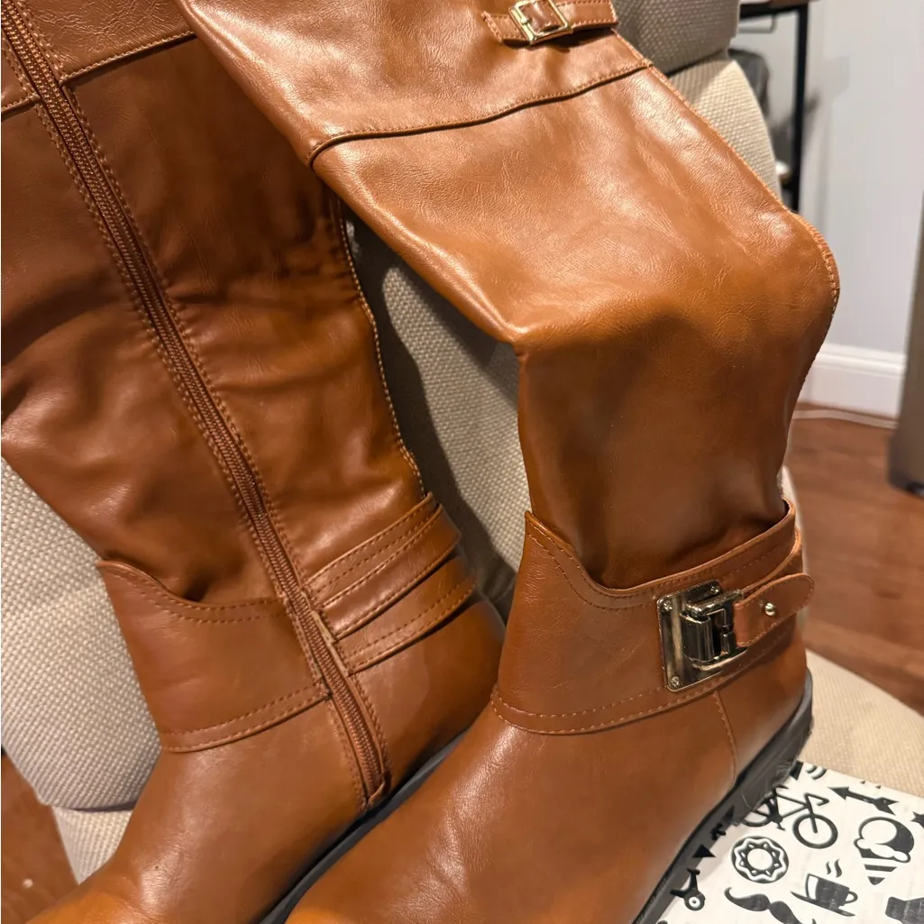 BAMBOO CHNCRP Knee-High Boots - Image 2