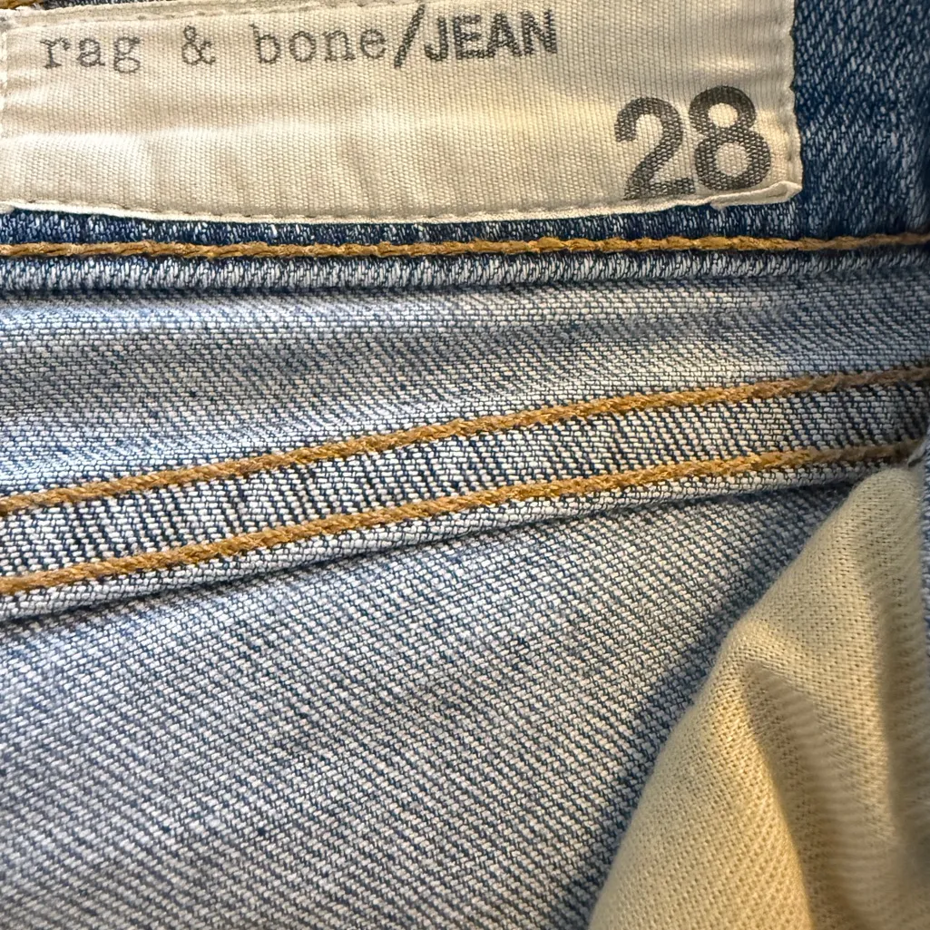 rag & bone The Dre Jeans Stoke Wash Style W1590K510 Color Sunset Women’s Size 28 - Image 6