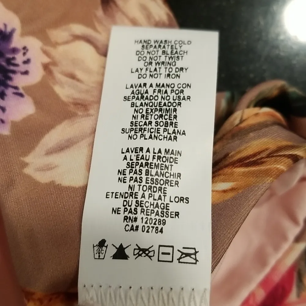 💕VITAMIN A💕 Bikini Set Talia Top + Luciana Bottom White Ginger 8 Medium M NWT - Image 16