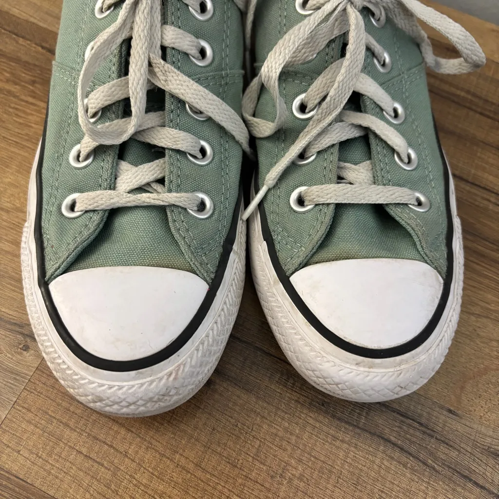 Converse Chuck Taylor All Star Madison Ox Low Sneaker Shoes Light Green - Image 4