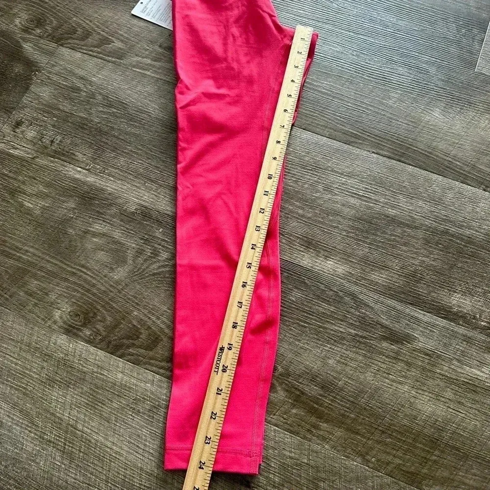 HeyNuts Women’s Essential 7/8 Yoga 25" High Rise Size XS Hot pink NWT - Image 8