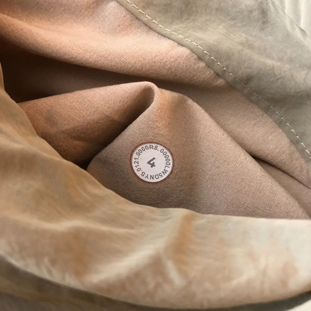 Lululemon Evergreen Track Pant Water-Repellent Windproof Cafe Au Lait Beige 4 - Image 4