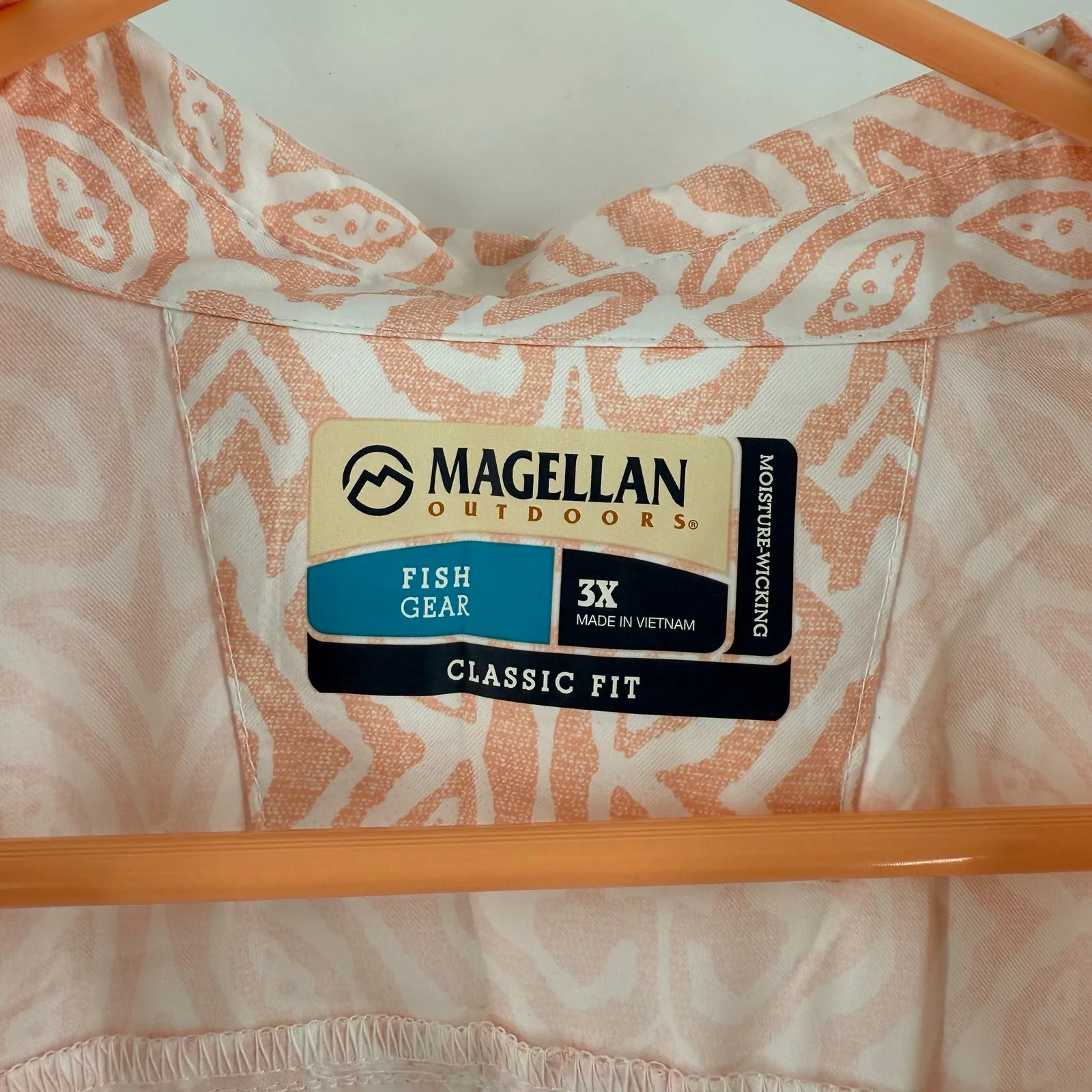 Magellan Outdoors Aransas Pass Shirt Size 3X Fish Gear Plus Classic Fit Curvy - Image 3