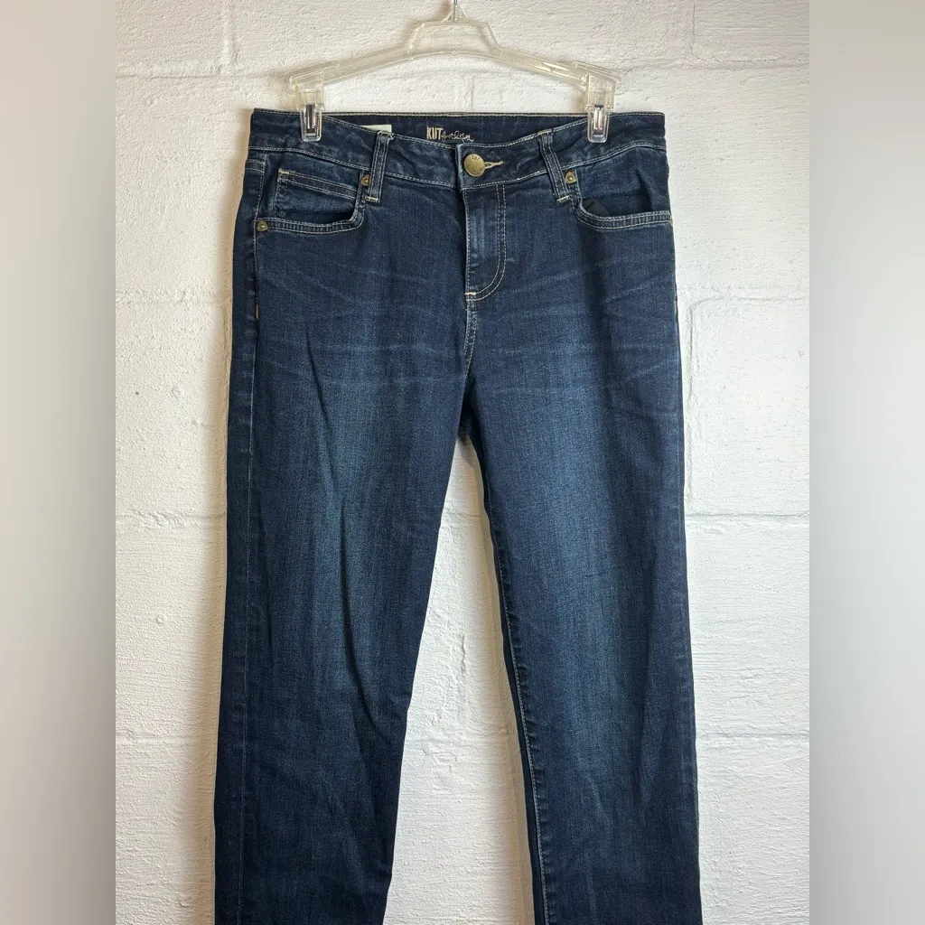 Kut From The Kloth Diana Woman’s Dark-wash Casual Kurvy Chic Skinny Jeans Size 6 - Image 2