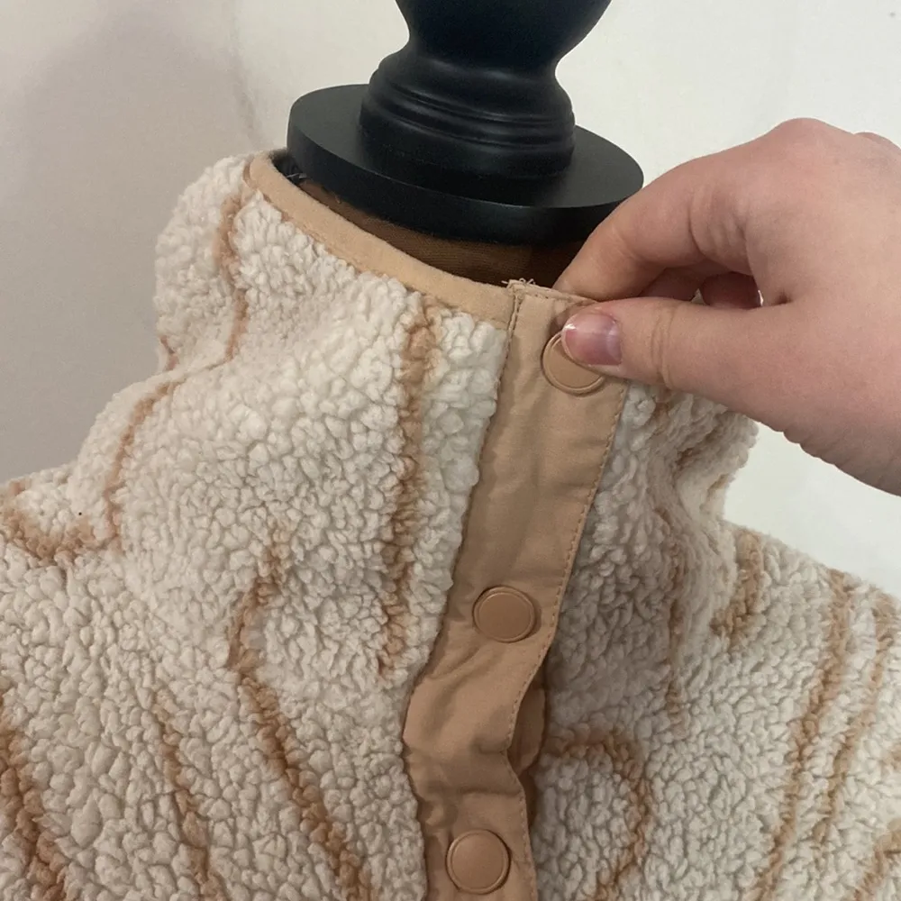 Billabong  Adventure Division Switchback Mock Fleece Pullover snap button size S - Image 7