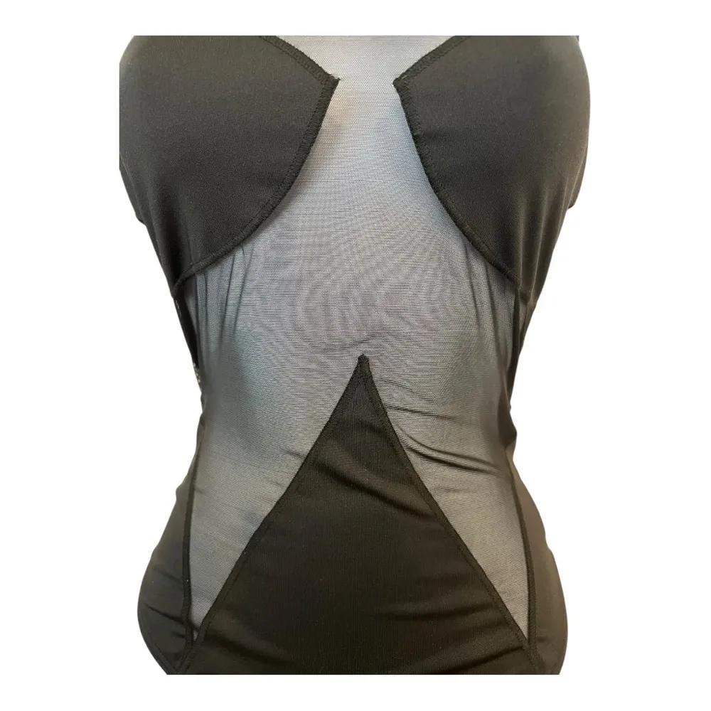 OW Clair Black Bodysuit size Small. - Image 6