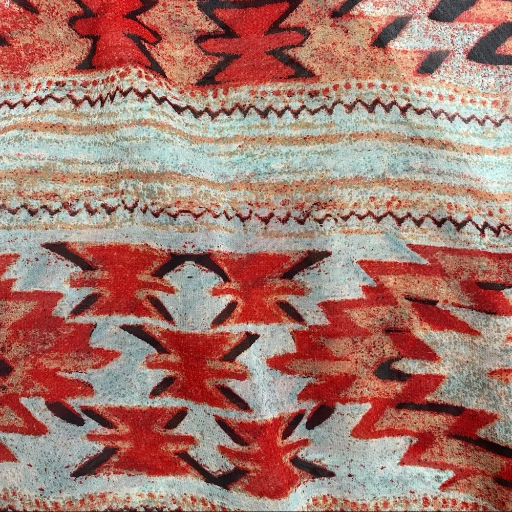 Show Me Your Mumu Santa Fe Fiesta Rowdy Romper Aztec Southwestern Bohemian Print - Image 9