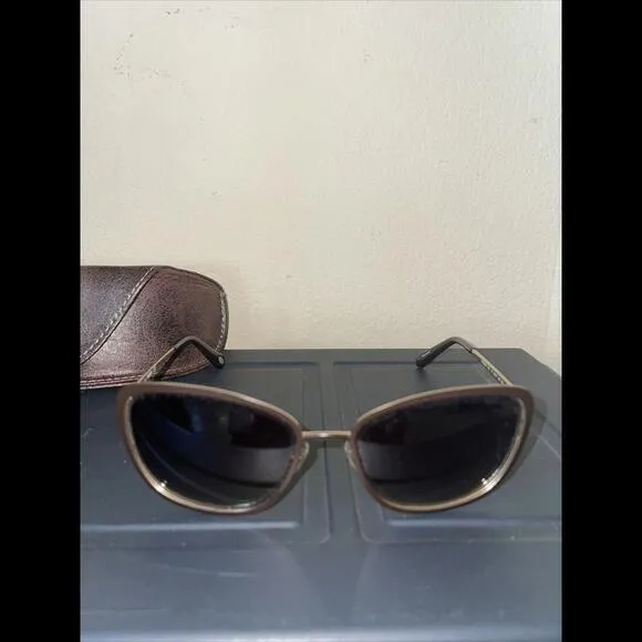 Fossil Metallic Brown Frame (Gold Inside)‎  Sunglasses FOS2008S 57 17 140 Y6 4-5 - Image 2