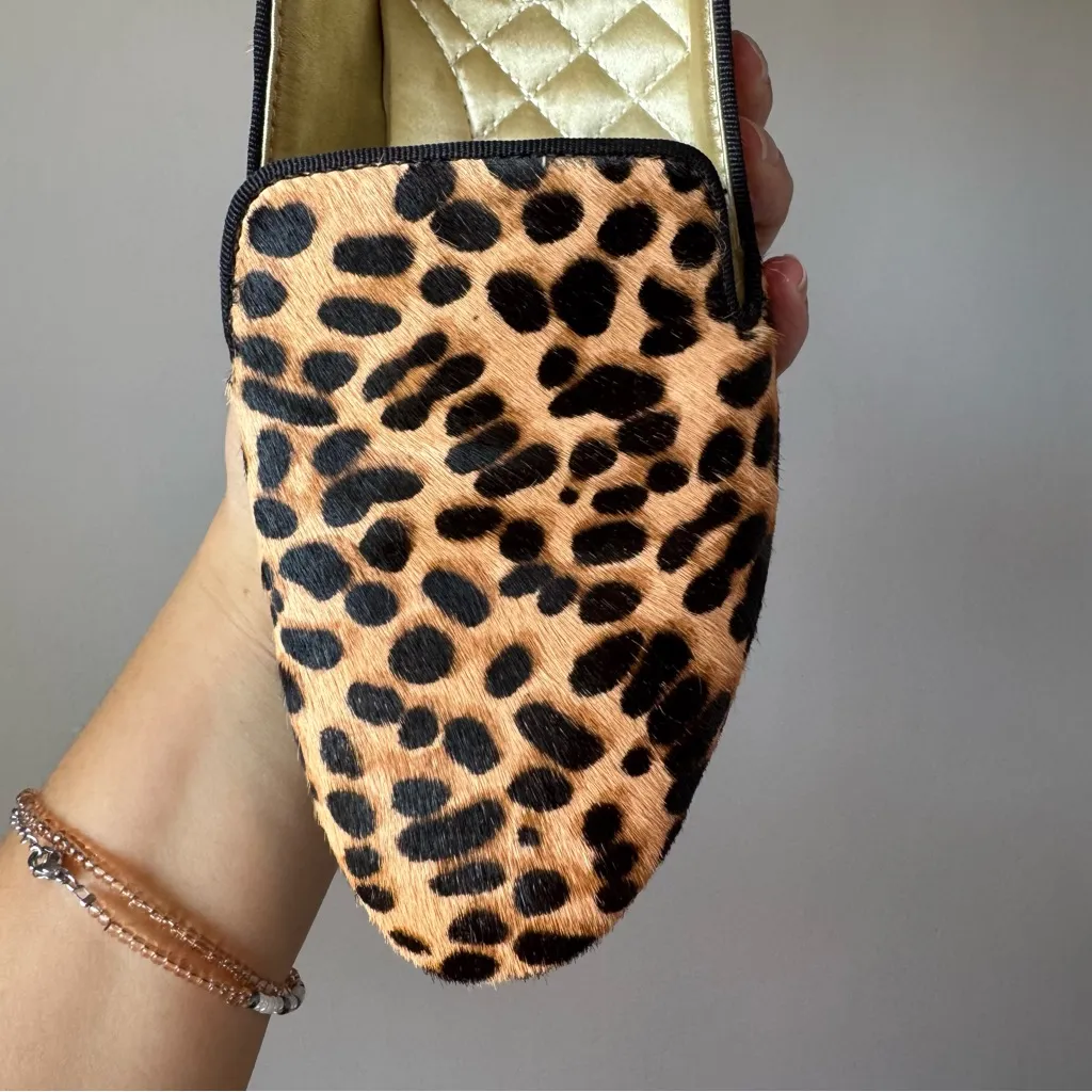 Birdies Women’s The Starling Limited Cheetah Calf Hair Loafers‎ Size 7 - Image 13