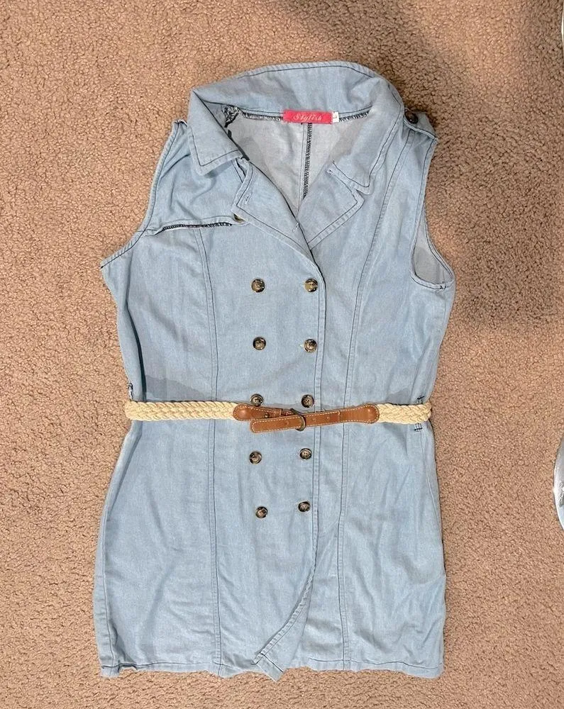 STYLISH blue denim acid - Image 3