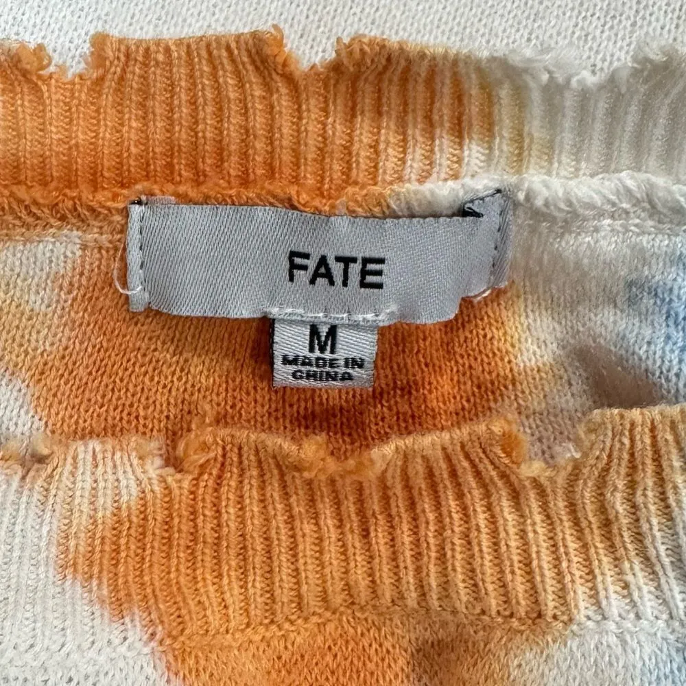 Fate Tie Dye Pullover Sweatshirt Women’s Medium - Image 2