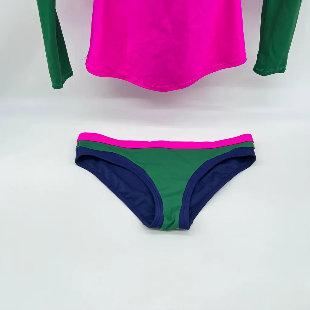 Boden Vibrant Pink and Blue Swim Set Size undefined - Image 3