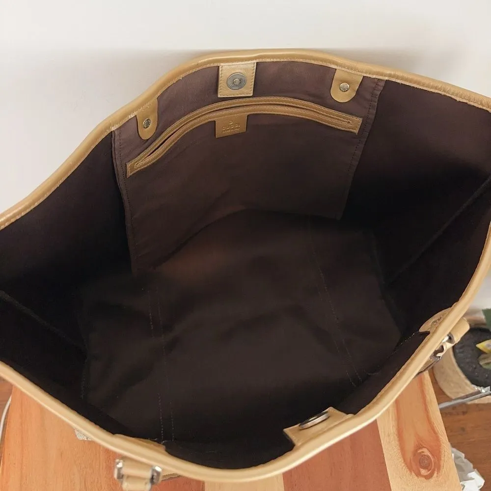 Pre-Owned‎ Pre-owned Gucci GG Supreme Tote Bag 197954 - Image 6