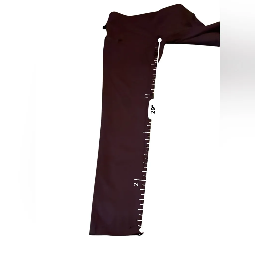 Carhartt Fitted Utility‎ Leggings Women’s Size XS Burgundy Stretch Workwear - Image 8