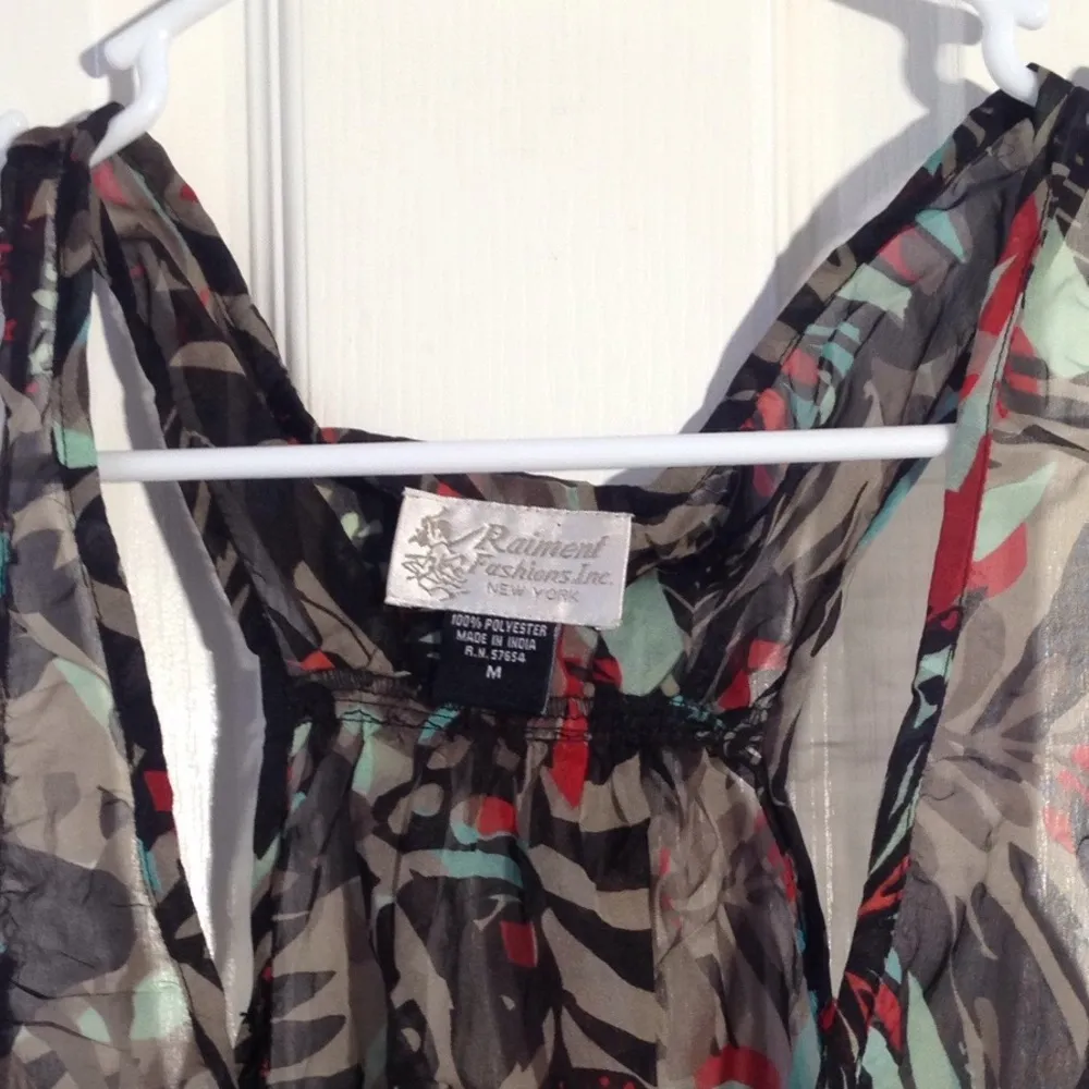 FINAL MARKDOWN Ladies' Sheer Chiffon Coverup (M) Size M - Image 4