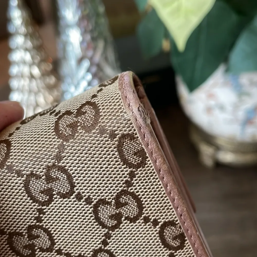 Gucci Canvas GG Continental Wallet - Image 7