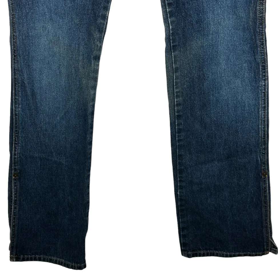 Abercrombie & Fitch Lace Up Flare‎ Jeans - Image 3