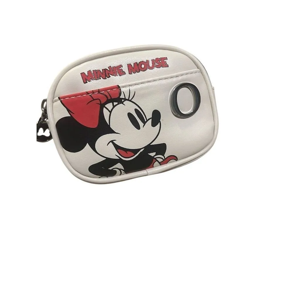 Disney Minnie Mouse Coin Wallet Black Primark Women's Accessory initial O - Image 3