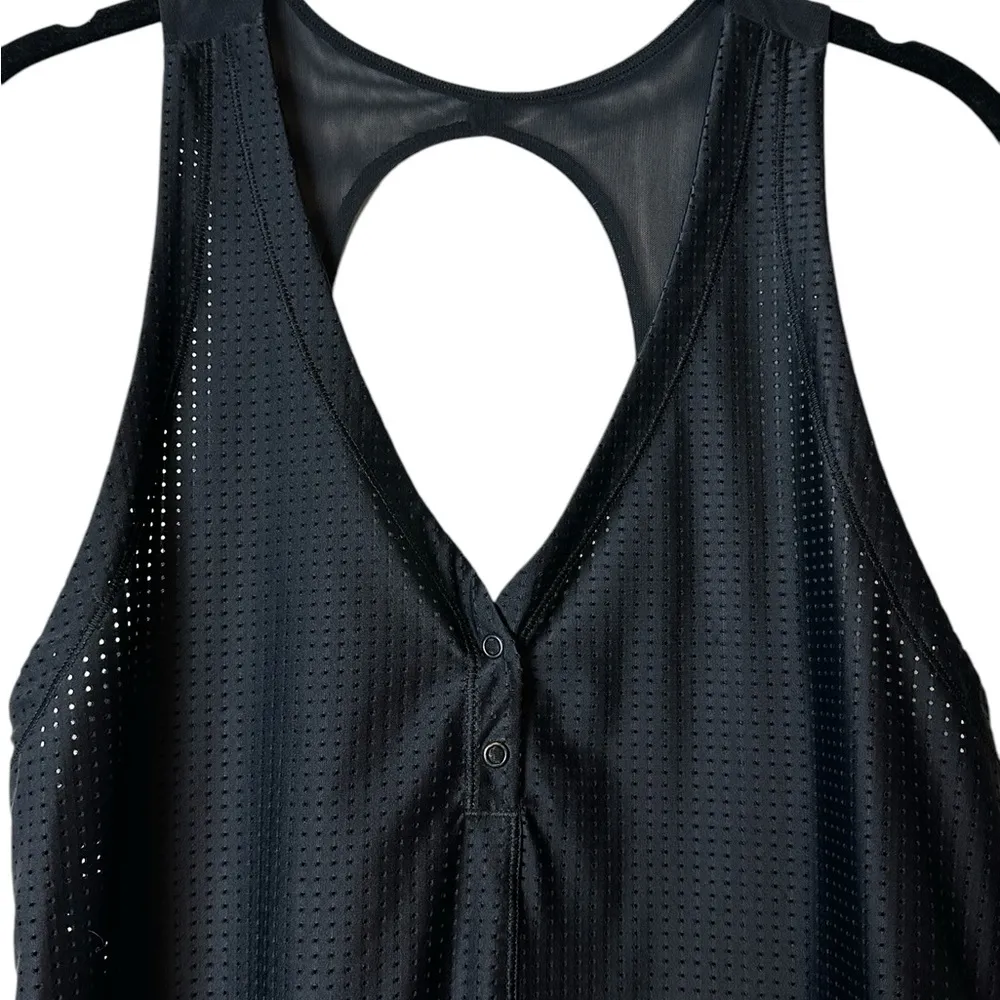 Lululemon Var-City Tank V Neck Henley Tank Top Active Athleisure Womens Small - Image 3