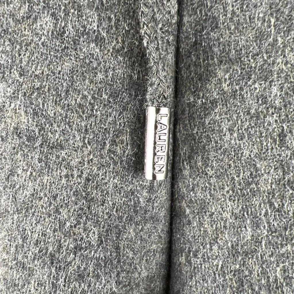 Lauren Ralph Lauren Sz 1X Womens Pull Up Sweat Pants Grey Knit Elastic Waist New - Image 4