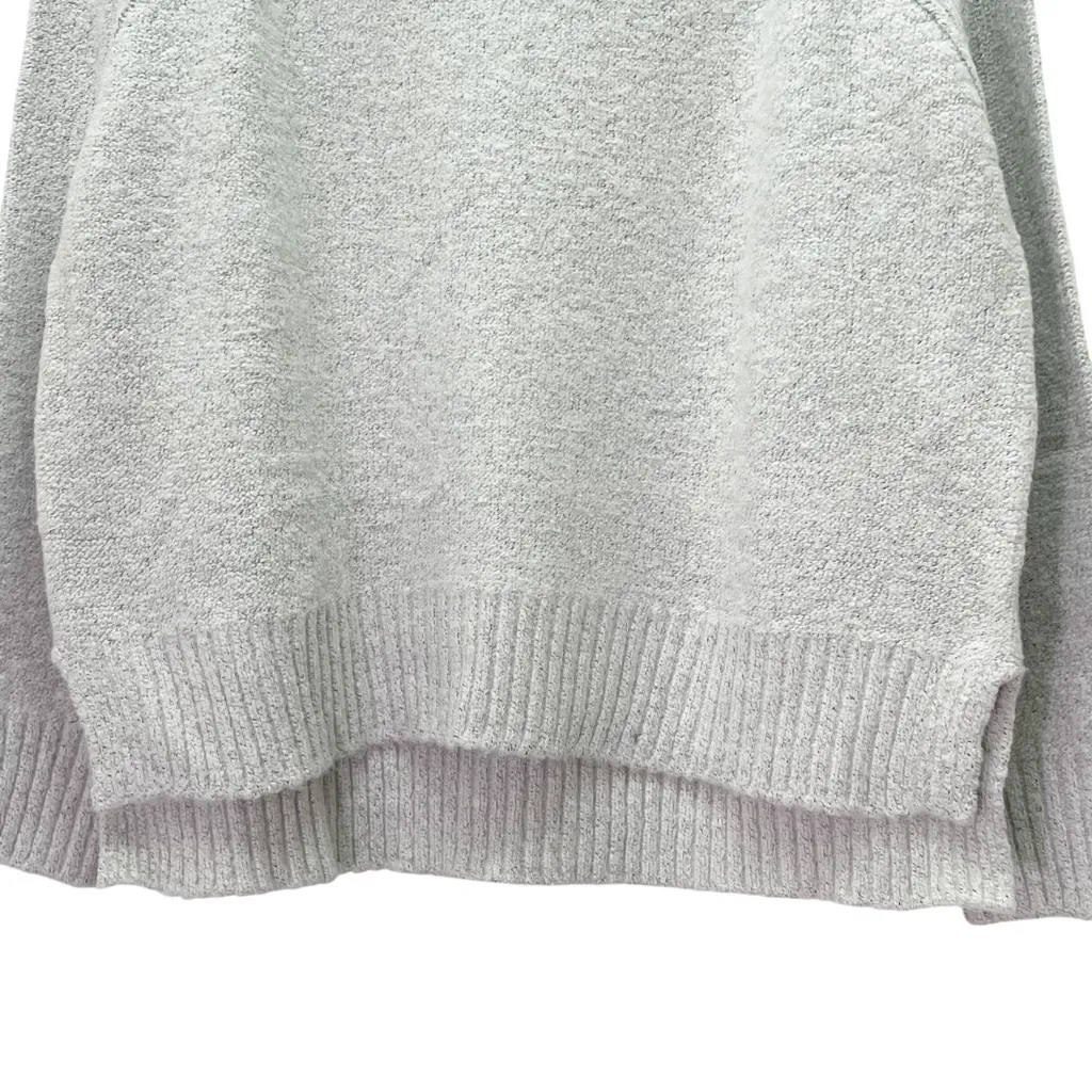 NWT Baltic Born Knit Turtleneck Sweater Light Heather Gray Split Hem Size XL NEW - Image 4