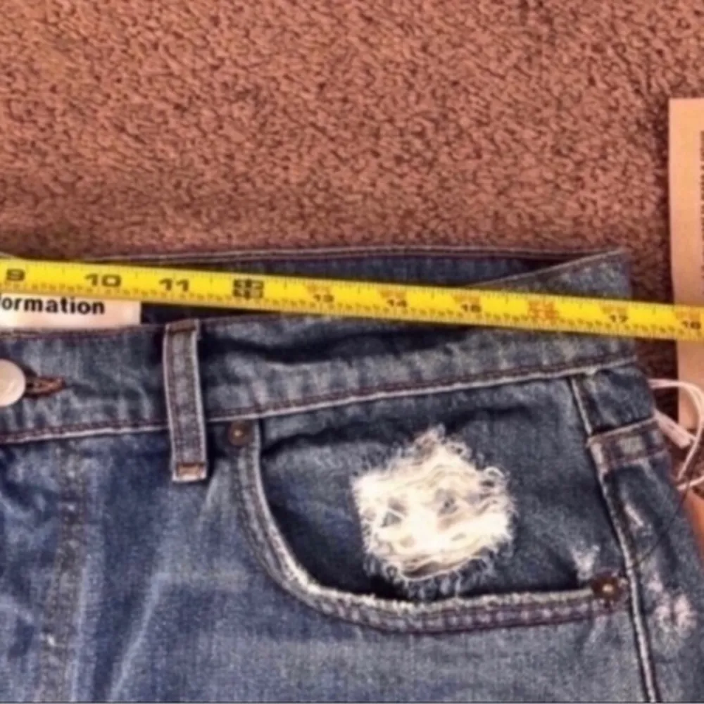 Reformation Dixie High Rise Jean Shorts Size 31 - Image 6