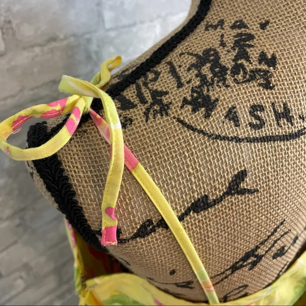 Tahiti Reef club Dress Yellow Size M - Image 4