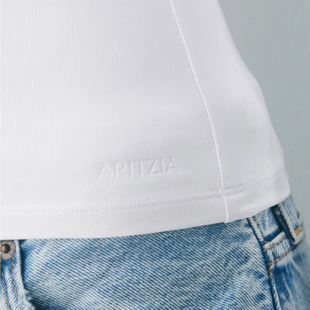 Aritzia contour White long sleeve top - Image 2
