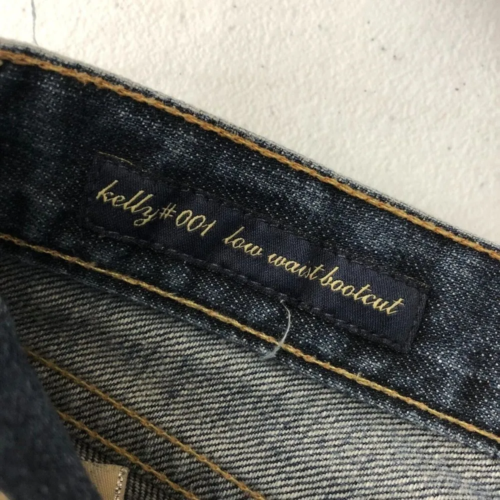 Citizens of Humanity Womens Jeans Kelly 001 Low Waist Bootcut 26 HEMMED - Image 4