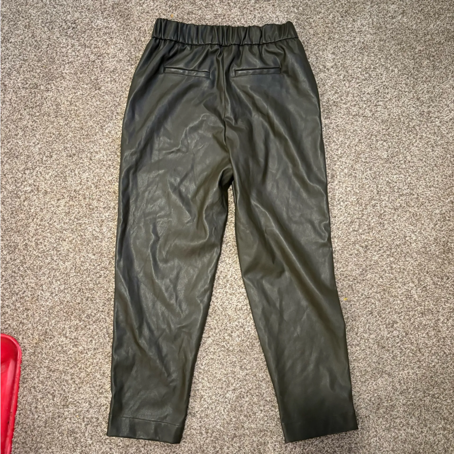 A New Day Faux Leather Pants | Size: XS - Image 3