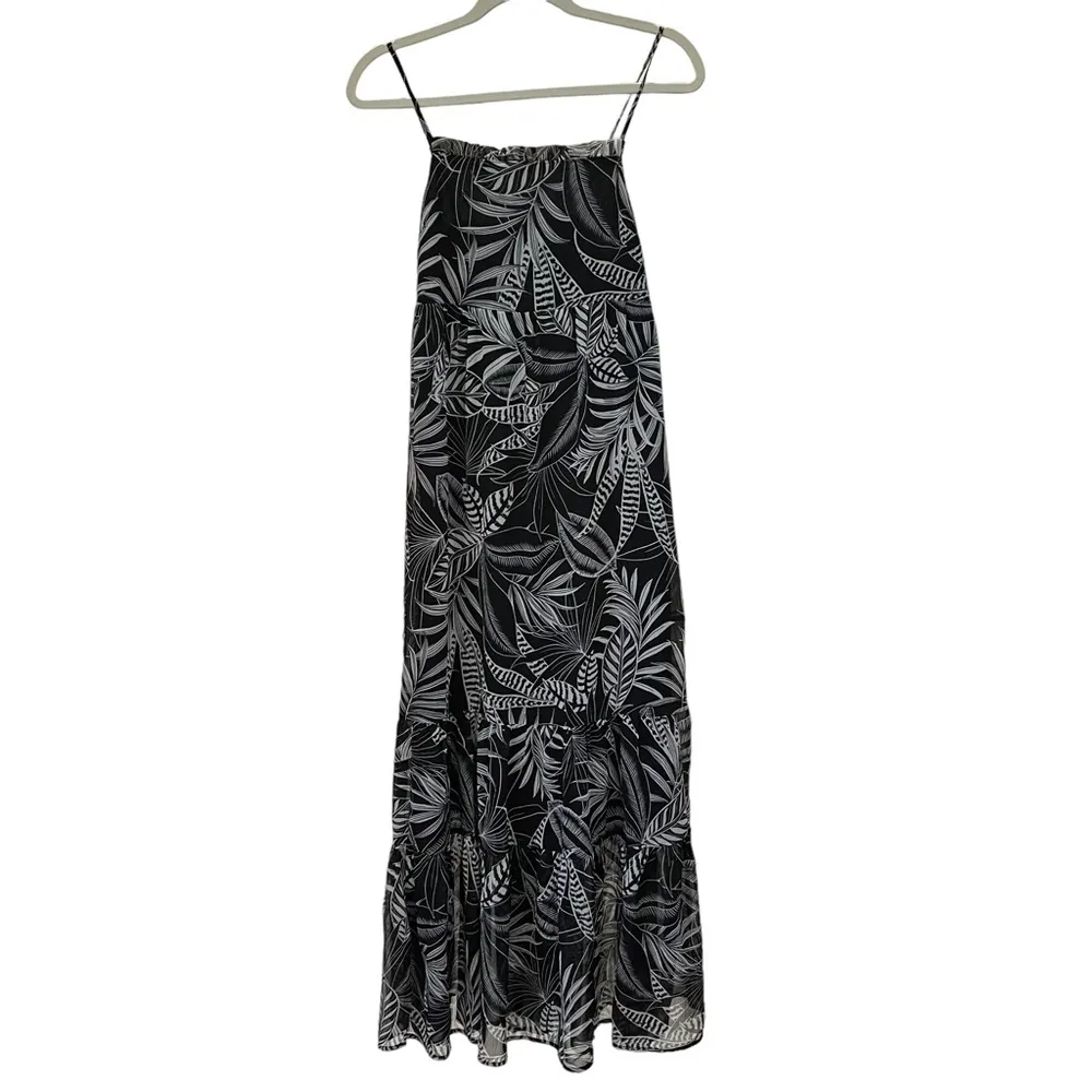 NWT, Banana Republic Factory Palm Print Maxi Dress, Sz XS - Image 2