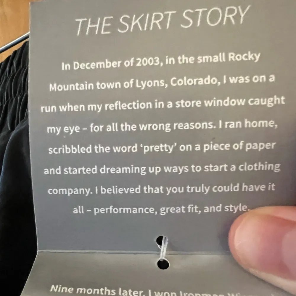 Skirt Sports Brand Women's Activewear Boulder Black Starlet Print NWT Size XS - Image 9