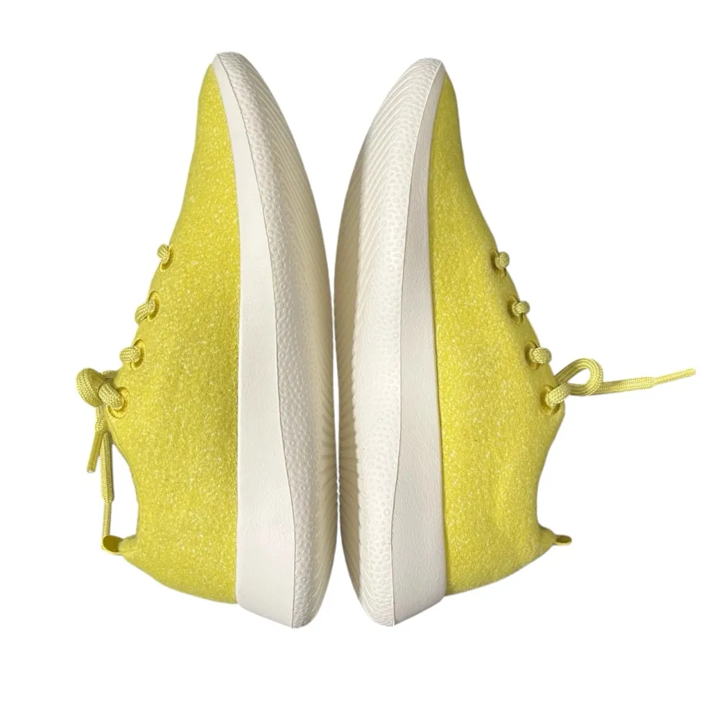 Allbirds New Wool Runner Sneakers Women’s Size 6 Yellow Merino Lace-Up Casual - Image 4