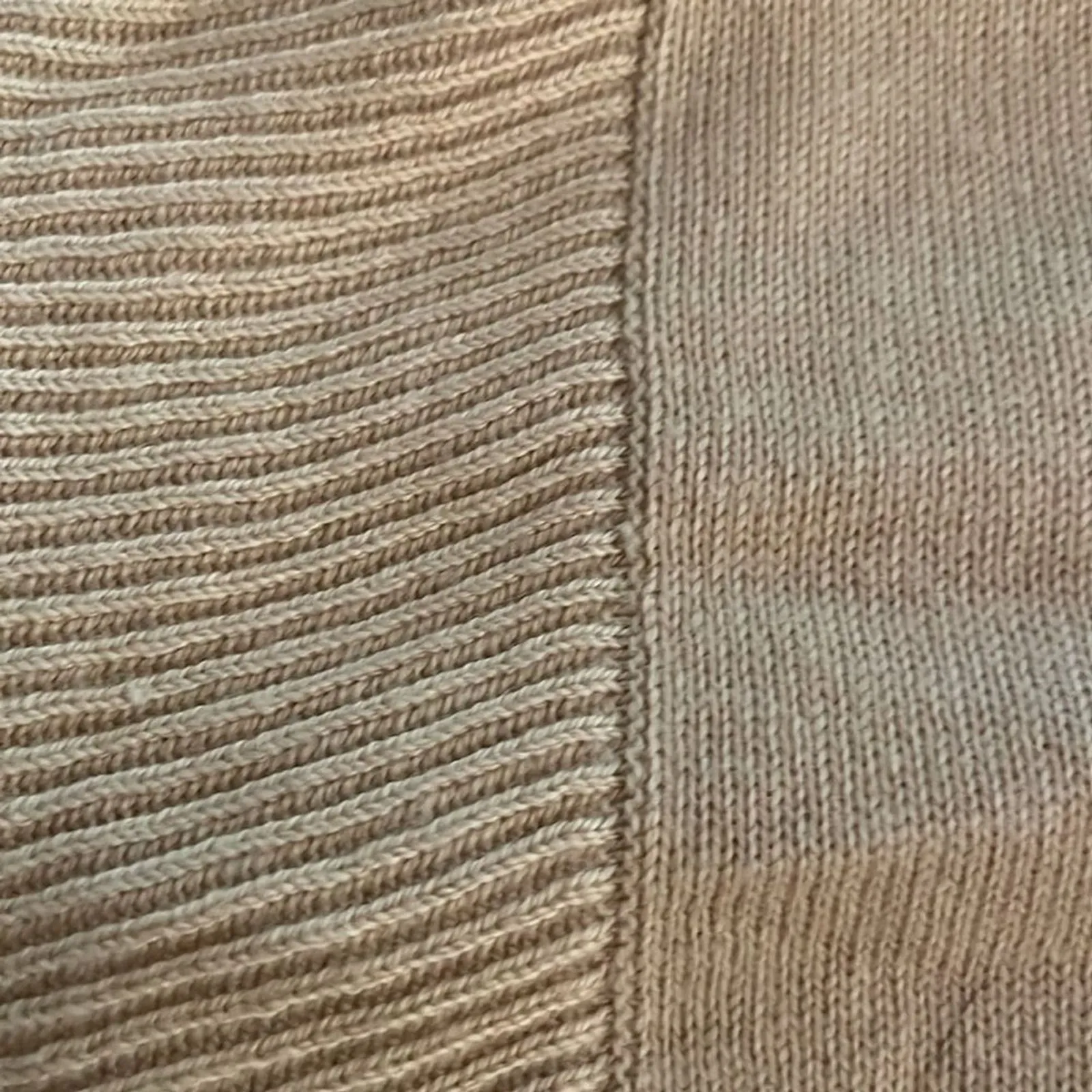 Magaschoni Beige Knit Open Cardigan Sweater Vest Womens Size Small? Lagenlook - Image 9