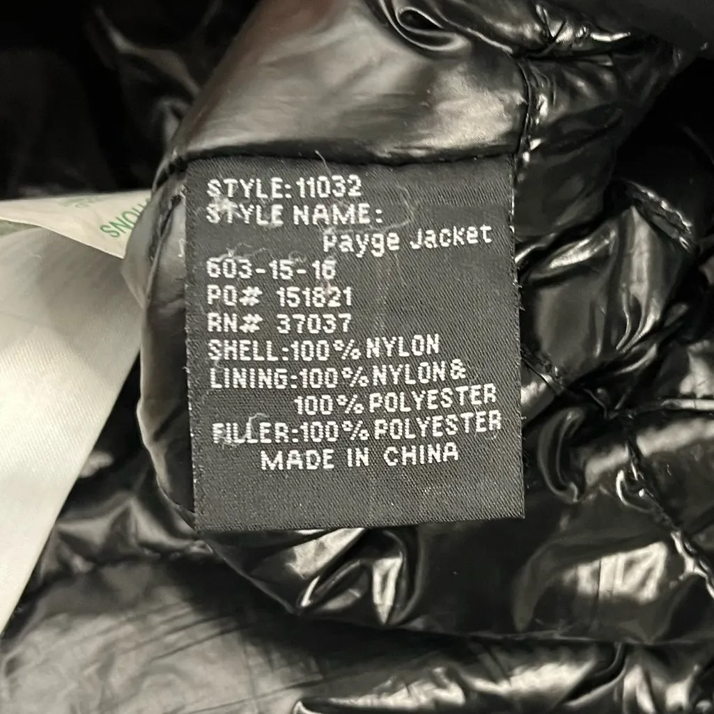 Obermeyer Payge Thermore Ski Jacket Black Hooded Insulated Winter Women’s Size 8 - Image 9