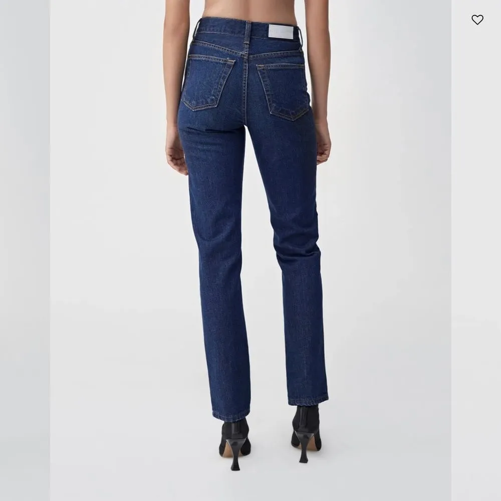 ReDone High rise straight‎ leg academy fit jeans 30 - Image 4