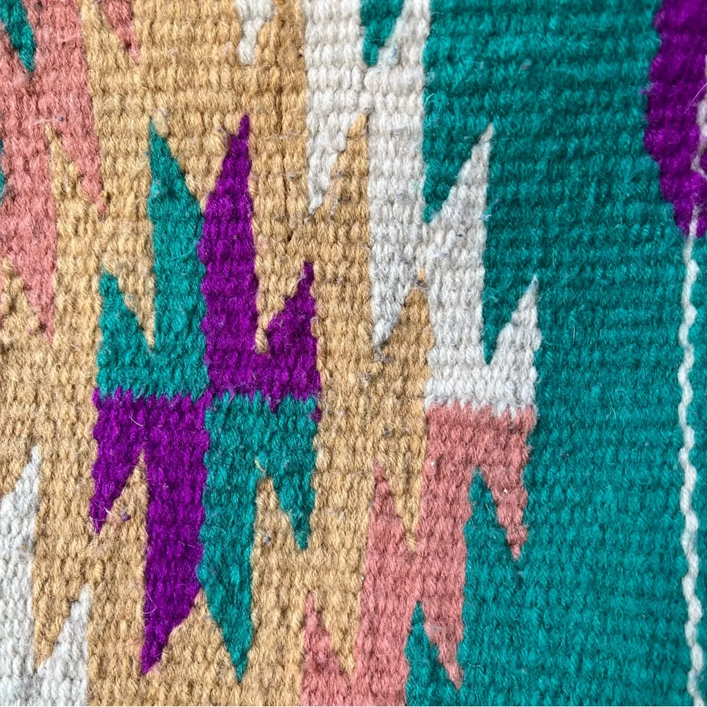 Doc & Dolly Handbags Leather Boho Saddle Blanket Cross Body Western Purse Green - Image 13