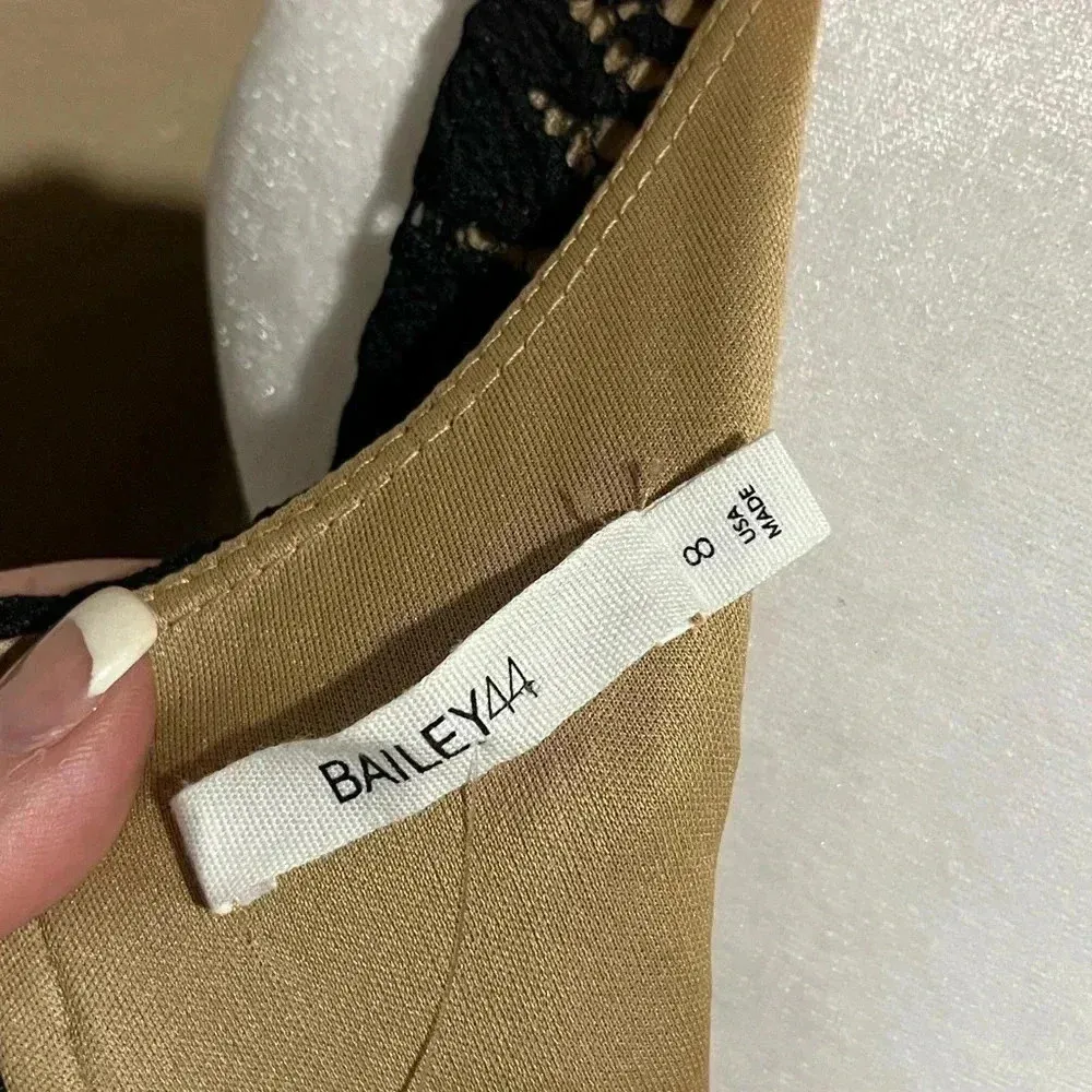 NWT Bailey 44 Women's Desert Moon Lace Zip Back Dress sz 8 - Image 5