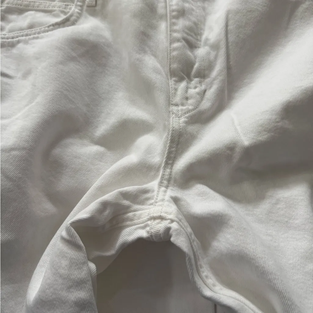 NWOT Women's Free People Stride White High Waist Baggy Denim Jeans Size 30 - Image 7