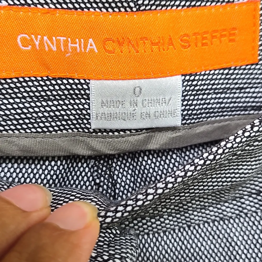 Cynthia Steffe Gray Flare & Wide Leg Trousers Size 0 - Image 3