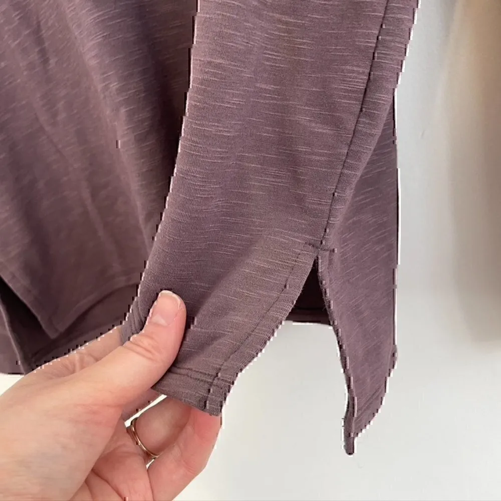 PINK VS VICTORIA'S SECRET Purple 1/4 Zip Lightweight Pullover Hoodie Sweatshirt - Image 8