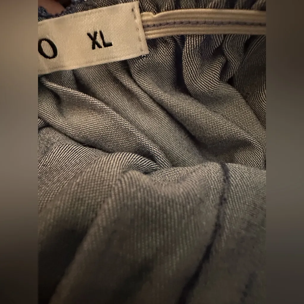 Ostoo Blue Ruffled Maxi Dress NWOT Size XL - Image 6