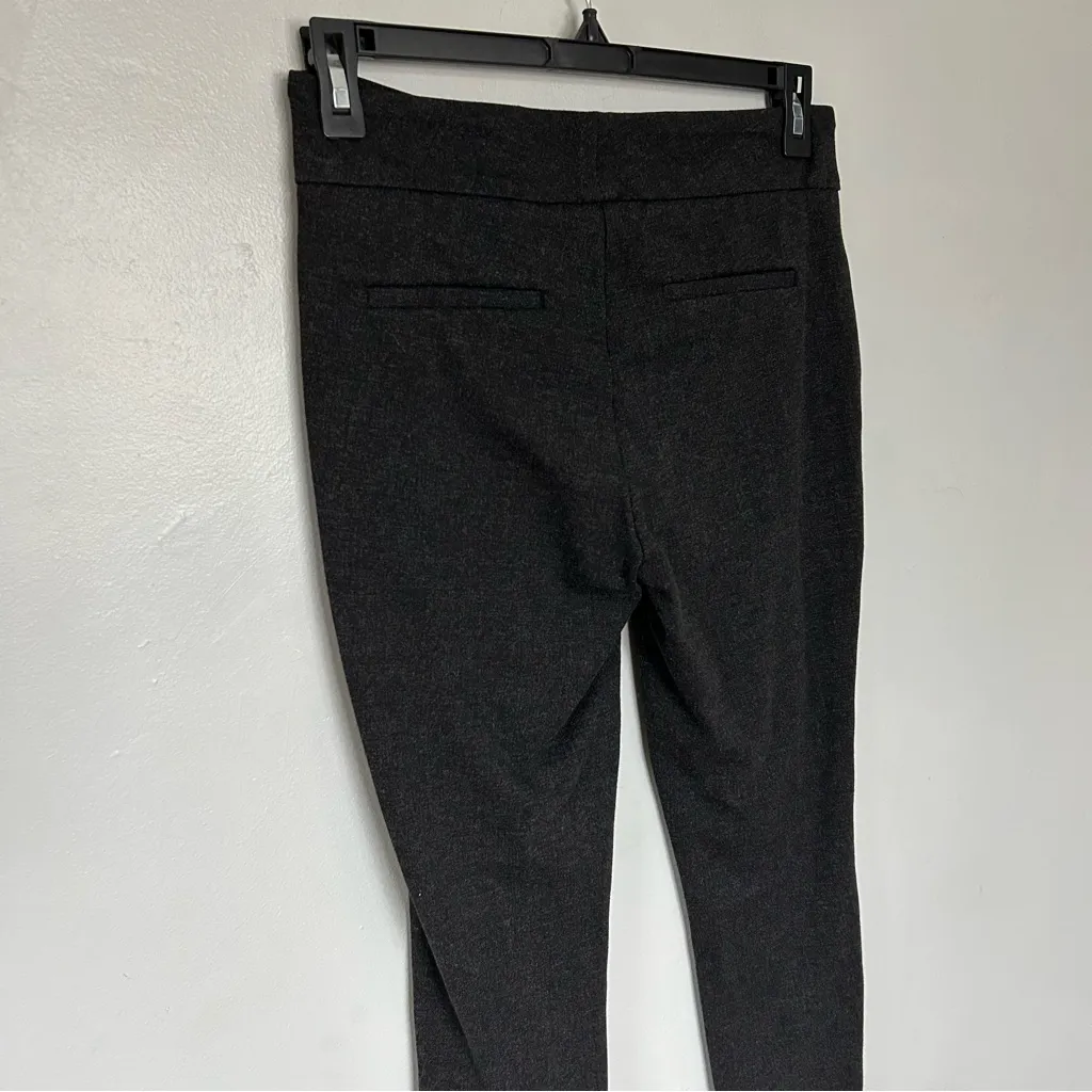 Classic Black Gray Pull On Women's Pants - Image 4