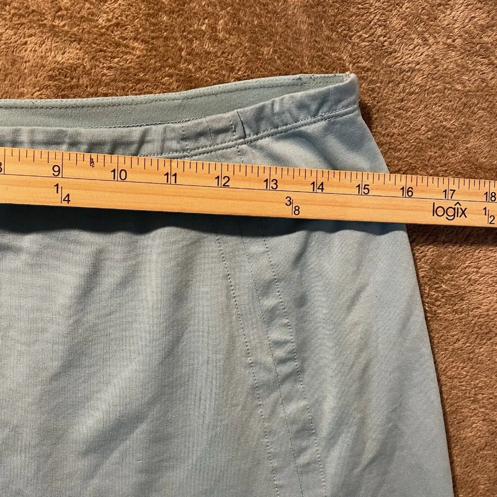 Nike Skirt Womens Medium Dri Fit Light Blue Mid Rise Active Stretch Tennis Gym - Image 7