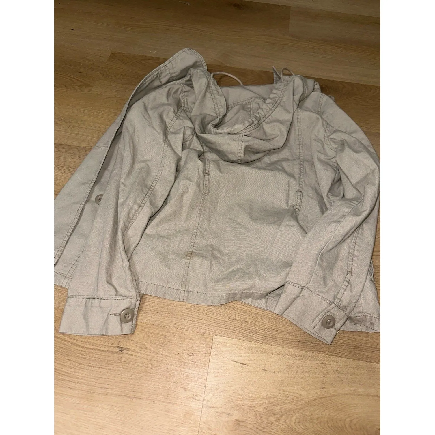 Converse  one star tan hooded jacket - Image 4